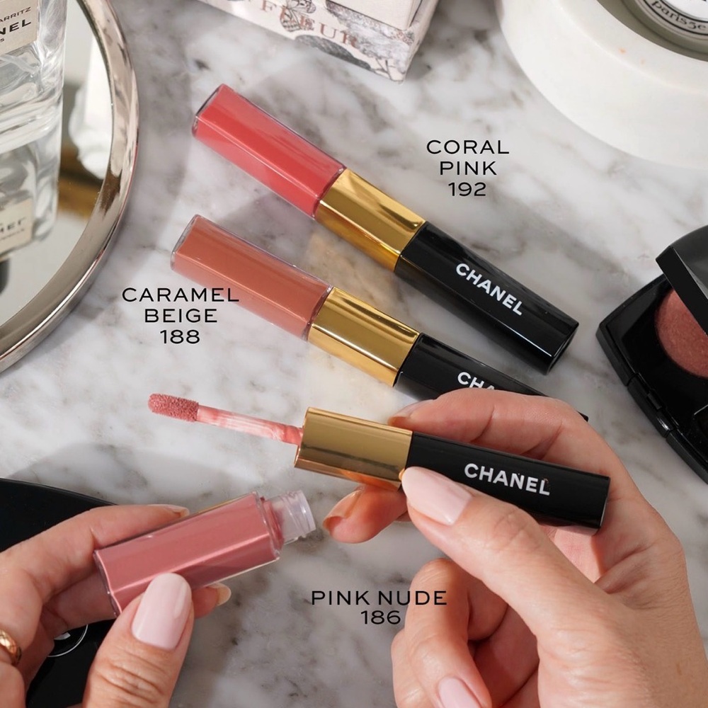 CHANEL duo lipstick 186 Pink Nude Brand New in Box AMAZING!🌸🫶